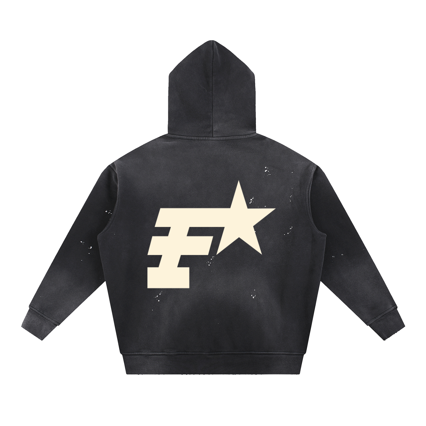 F.A.T Star Frayed Fleece Hoodie #1